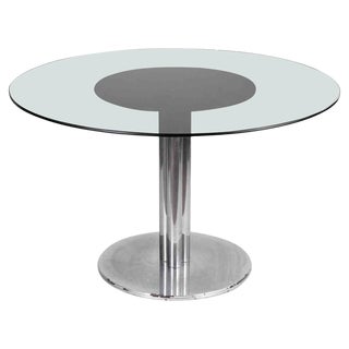 Vintage Round Table, 1970s For Sale