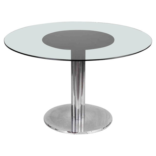 Vintage Round Table, 1970s For Sale