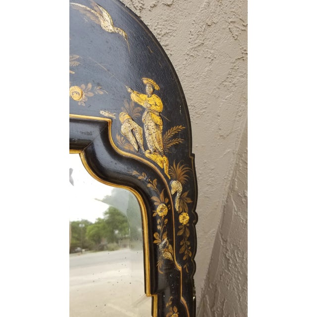 Chinoiserie Queen Anne Style Mirror For Sale - Image 9 of 12