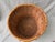 Vintage Large Round Wicker Basket For Sale - Image 10 of 12