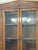 French Provincial Vintage Thomasville Breakfront China Cabinet Hutch – Solid Cherry – 1986 For Sale - Image 3 of 7