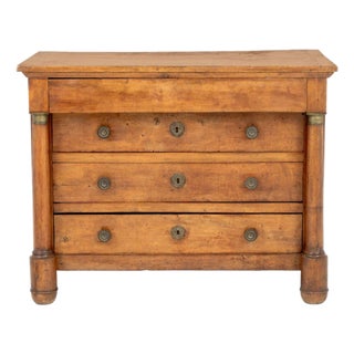 French Empire Mahogany Chest of Drawers For Sale