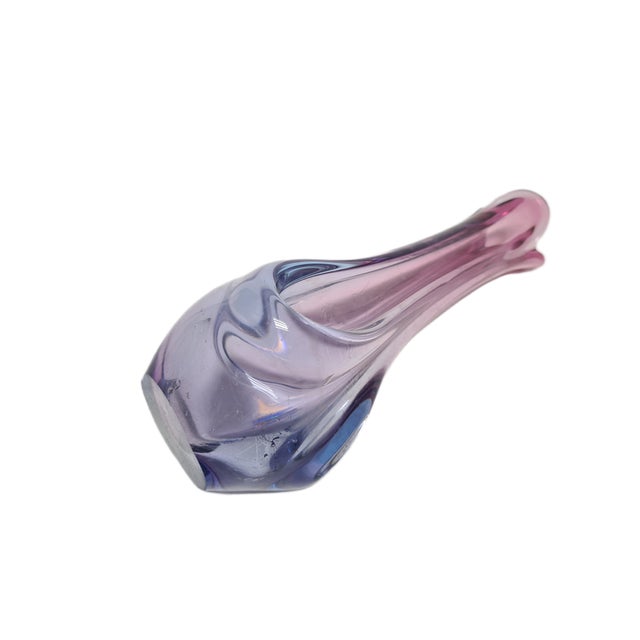 Italian Vase in Murano Glass from Mandruzzato, 1950s For Sale - Image 4 of 10