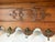 French Vintage French Carved Wood Coat or Pot Rack For Sale - Image 3 of 12
