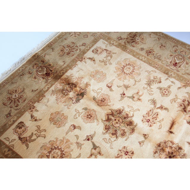 HandMade Turkish Oushak New Product Wool Rug -6' 7'' X 7' 6'' For Sale - Image 11 of 12