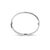 Metal Cartier Classic Model 18k White Gold Iconic Love Bangle Bracelet For Sale - Image 7 of 8