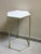 New Marble-Top and Gilt Painted Iron Hexagonal Side Table or End Table For Sale - Image 4 of 18