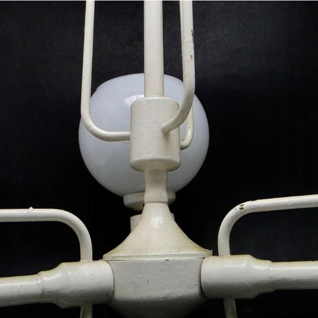 Art Deco Style Chandelier, Poland, 1970s For Sale - Image 6 of 7