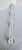 Mid 20th Century French White Enamel Four Peg Coat Rack For Sale - Image 16 of 16