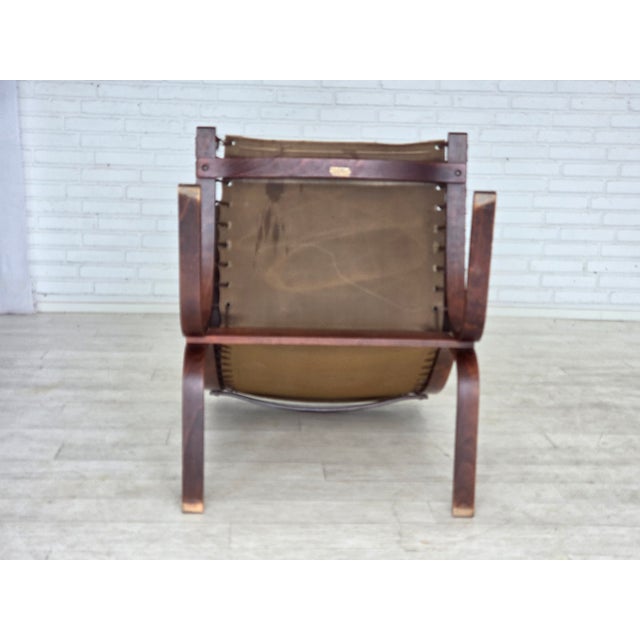 Norwegian Siesta Lounge Chair in Leather by Ingmar Relling for Westnofa, 1970s For Sale - Image 14 of 18