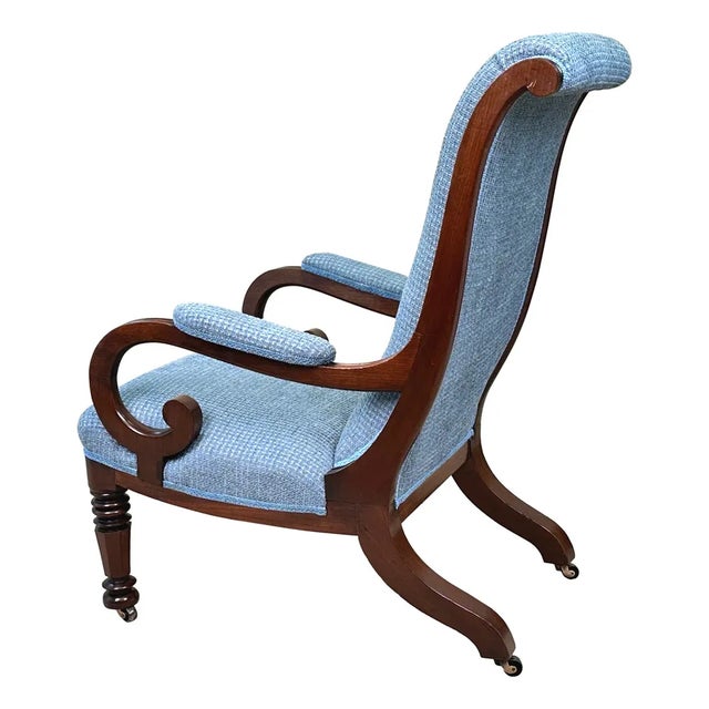 William Iv Mahogany Library Armchair, 1835 For Sale - Image 6 of 10