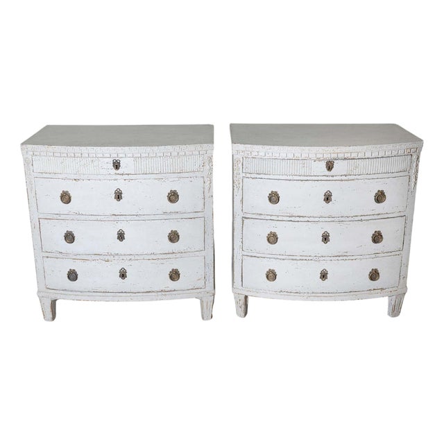 Pair of 20th Century Swedish Chest of Drawers For Sale