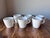2010s Set of 6 - Villeroy and Boch Manufacture Rock Blanc Coffee Cup 7.5 Oz For Sale - Image 5 of 12