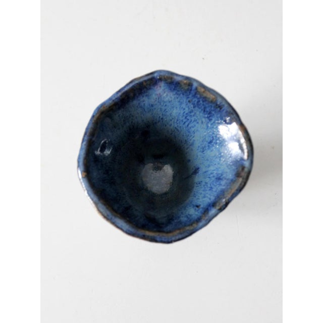 Ceramic Vintage Studio Pottery Vase For Sale - Image 7 of 11