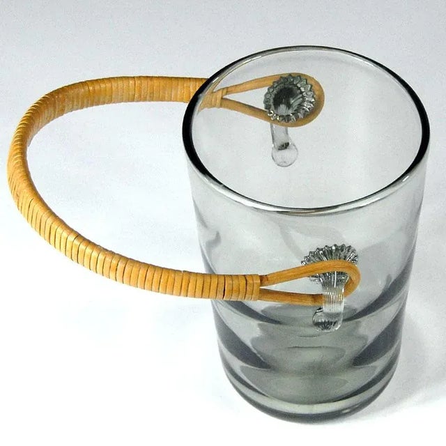 Ice Bucket by Jacob E. Bang for Holmegaard, 1960s, in Very Good conditions. Designed 1960 to 1969 This piece has an...