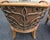 Pair of Maitland-Smith Hollywood Regency Wooden Faux-Bamboo Tub Chairs With Wrought-Iron Scrollwork, Philippines For Sale - Image 12 of 14