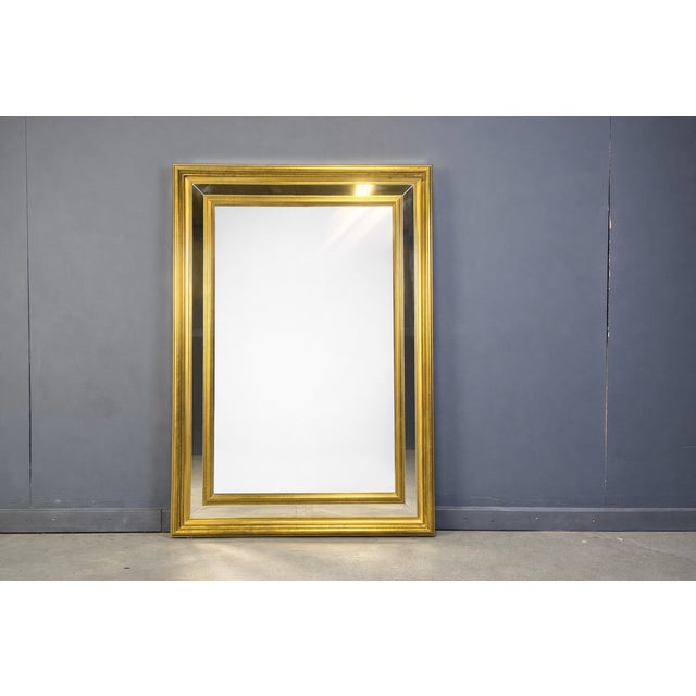 Vintage Giltwood Mirror, 1970s For Sale - Image 4 of 9