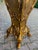 Plastic 1990s Italian Baroque Gold Resin Pedestal - 1 Pc For Sale - Image 7 of 8