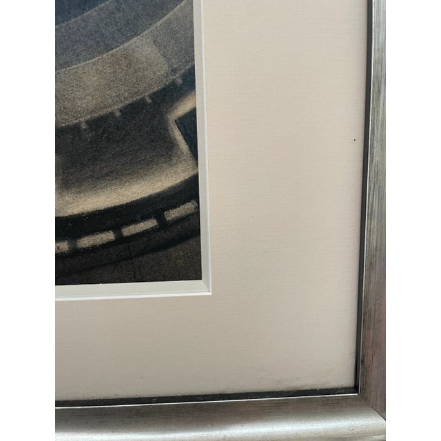 Machine Age Modernism Graphite Drawing For Sale - Image 4 of 8