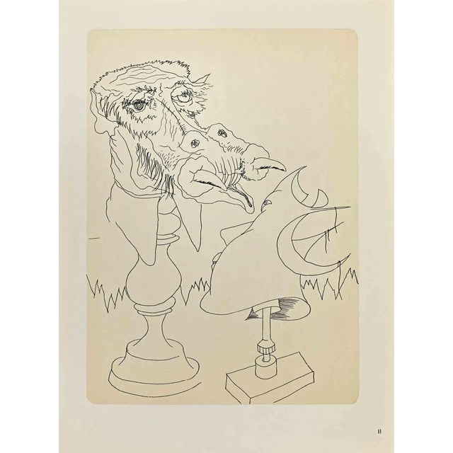 Phantasmes is a modern artwork by Chaval Graveur in 1972. Phototype on paper. Good conditions. This piece is attributed to...