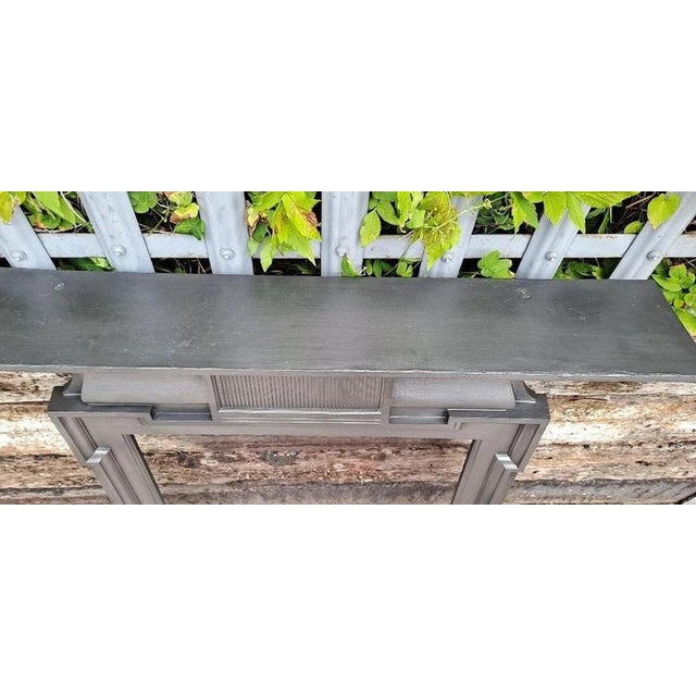 An elegant original victorian cast iron chimneypiece, reclaimed from a period property in tring, hertfordshire, and...