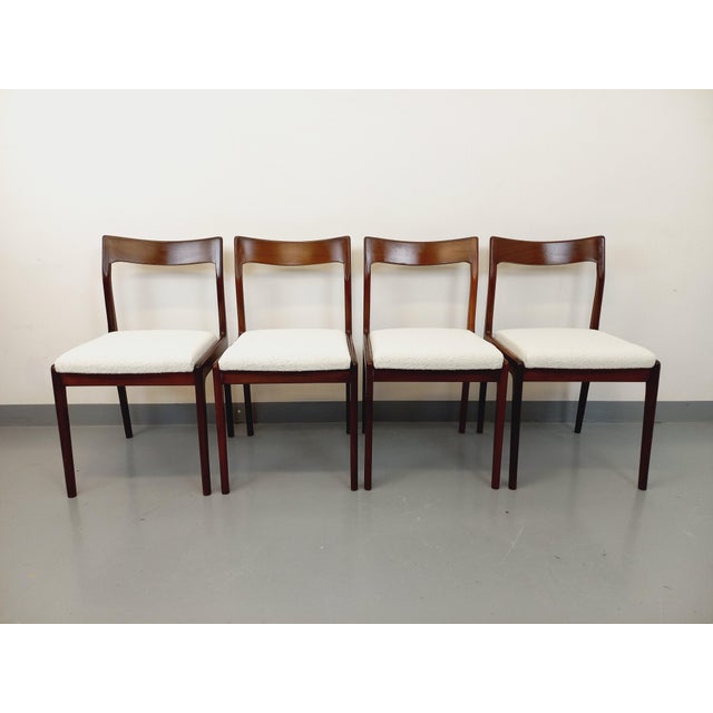 Vintage Scandinavian Teak Chairs, 1960s, Set of 6 For Sale - Image 4 of 18