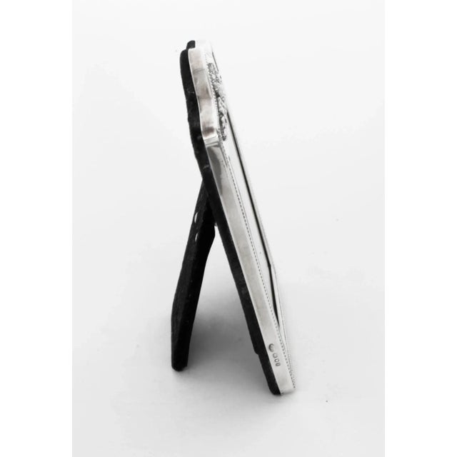 Vintage Sterling Silver Photo Frame by Arthur Price & Co., 1996 For Sale - Image 6 of 12