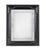 The 19th-century inspired ebonized Dutch Baroque-style mirror frame, featuring multiple paneled mirrors, reflects the...