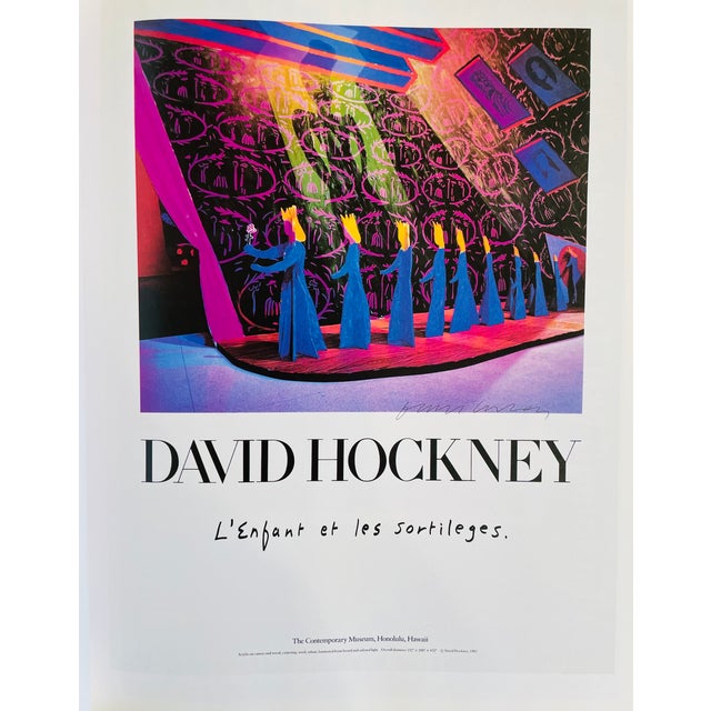 1990s Art Book - David Hockney Lithograph Prints: Poster Art Book (1995) For Sale - Image 5 of 11