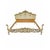 20th Century Venetian Lacquered and Painted Double Bed For Sale - Image 6 of 6