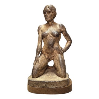 Anonimo, Female Nude, Terracotta Sculpture, 1950s, Terracotta For Sale