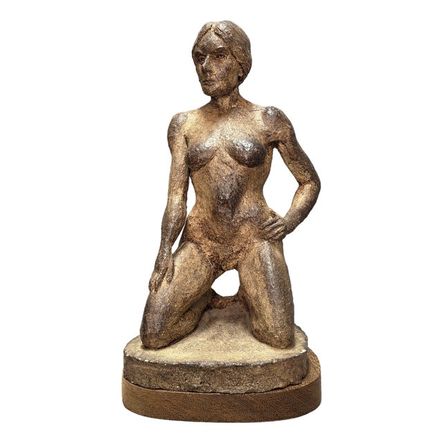 Anonimo, Female Nude, Terracotta Sculpture, 1950s, Terracotta For Sale
