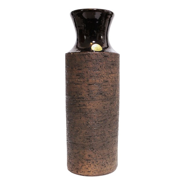 Swedish Ceramic Vase from Laholm, 1960s For Sale