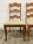 Broyhill Vintage Broyhill French Style Ladderback Dining Chairs - Pair For Sale - Image 4 of 11