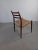 Model 78 Rosewood Dining Chair with Papercord from J.L. Møllers, Reupholstered,1960s For Sale - Image 9 of 13