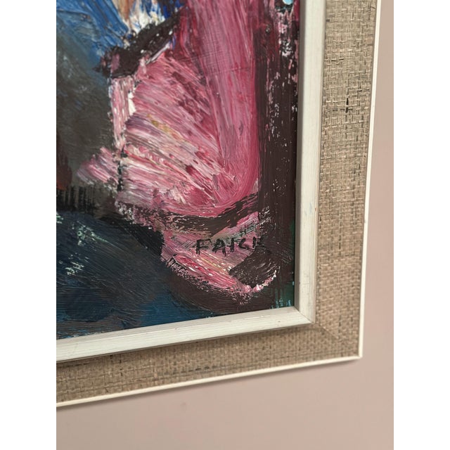 Gösta Falck, Girls in Interior, 1960s, Oil on Canvas, Framed For Sale - Image 11 of 18