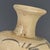 Ceramic Vintage White Glazed Pottery Vase – Slip-Painted Floral Motif, Folk Style For Sale - Image 7 of 9
