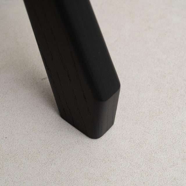 Wood Meribel Black Stool by Charlotte Perriand for Cassina For Sale - Image 7 of 12