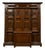 Large Neo-Gothic Carved Oak Entryway Wardrobe with Built-in Chest, Late 19th Century For Sale