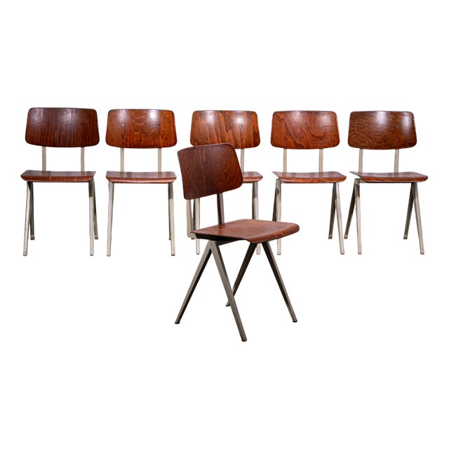 S16 Chairs from Galvanitas, 1970s, Set of 6 For Sale