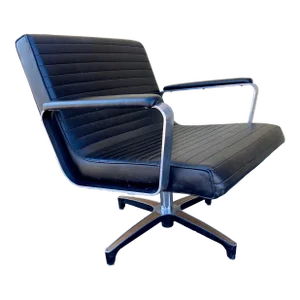 Vintage Swivel Lounge Chair by Chromcraft