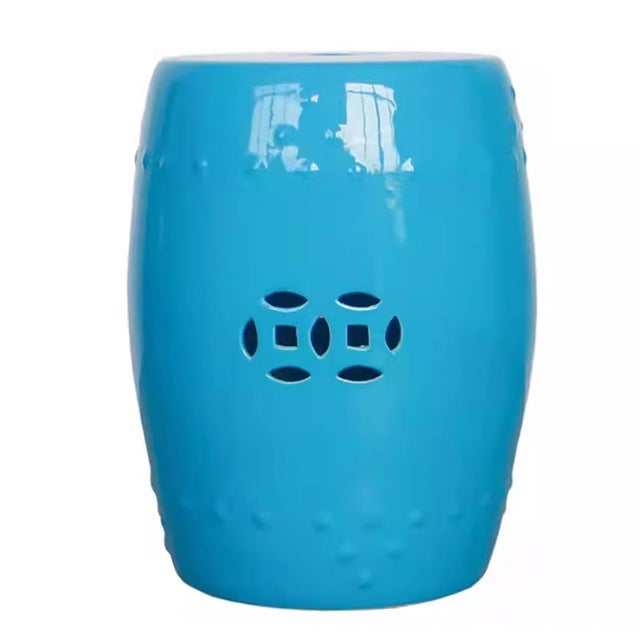 Chinese Chinese Ceramic Garden Stool For Sale - Image 3 of 4
