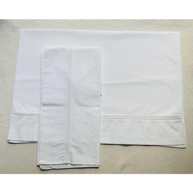 10 Antique Cotton Pillowcases — Crochet, Whitework & Monogram — Nantucket Estate, C. 1930s For Sale - Image 12 of 18