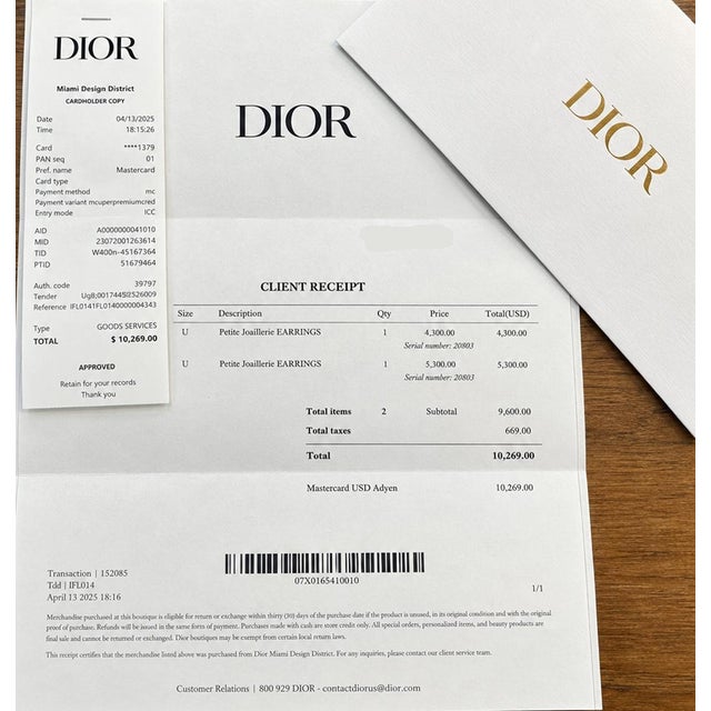 Christian Dior Cannage Motif Huggie Earrings, Pair For Sale - Image 9 of 11
