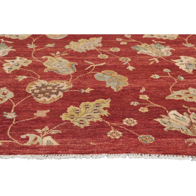 Scarlet Vineyard Transitional Area Rug - 08'00 X 08'03 For Sale - Image 4 of 9