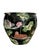 1950s Huge Chinese Famille Noire Black Porcelain Jardiniere, Mandarin Ducks, Birds & Lotus Pond Goldfish Bowl Planter, Signed, Hong Kong For Sale - Image 5 of 14