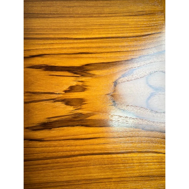 Danish MCM Teak Dining Room Table With Two Pull-Out Extension Leaves , 1960's For Sale - Image 12 of 12