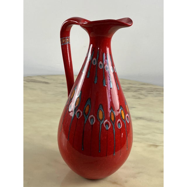 Ceramic Jug by Giovanni Bertoncello, Italy, 1970s For Sale - Image 5 of 8