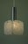 Kalmar Traunstein pendant lamp designed by Julius Theodor Kalmar, exists in clear and white bubble glass. Square hand...