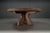 Large Oak Rural Round Coffee Table, 1962 For Sale - Image 11 of 15